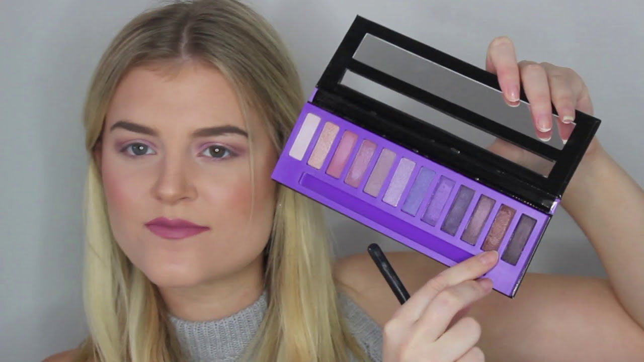 Smokey Purple Makeup Look | LA Girl Beauty Brick 