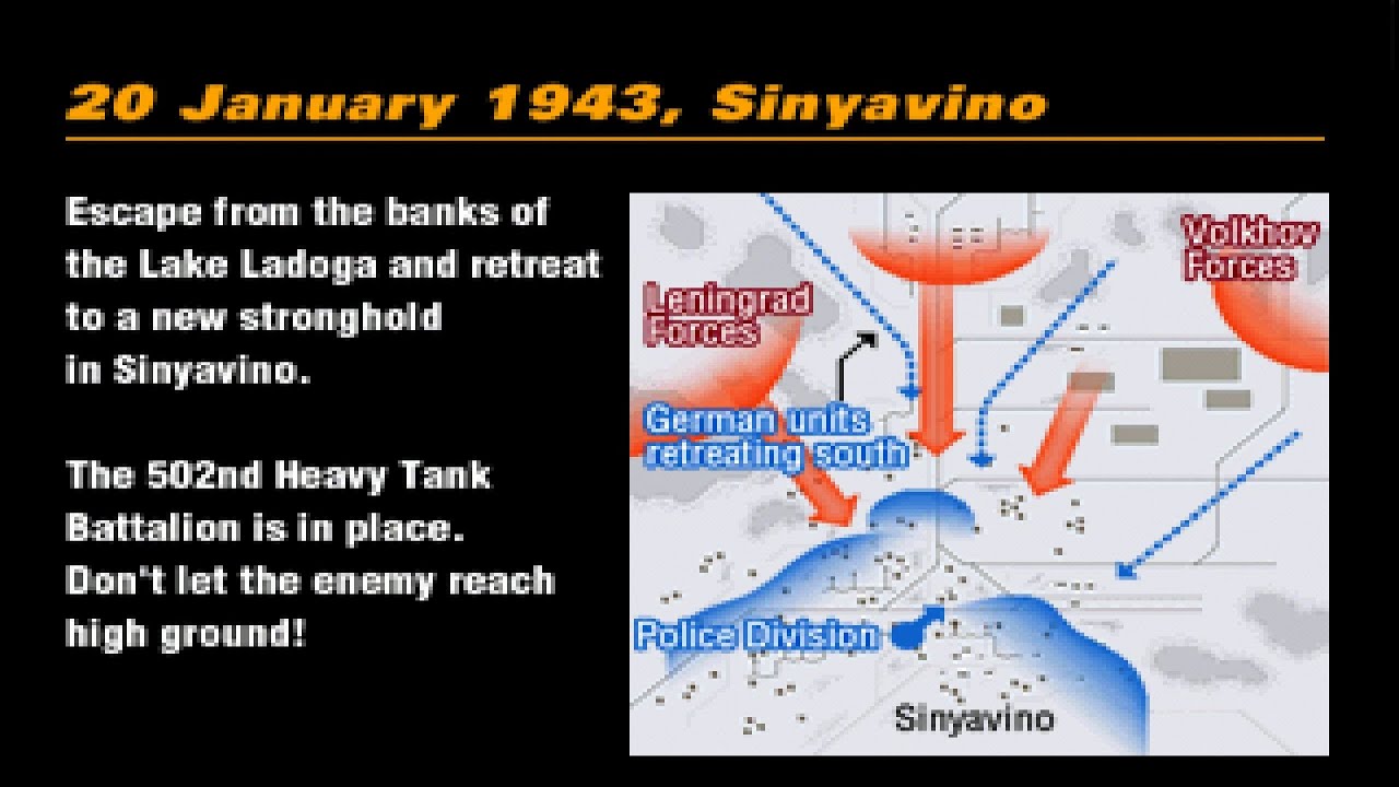 Panzer Front (PS1) 1943/1/20, Sinyavino (Ace)
