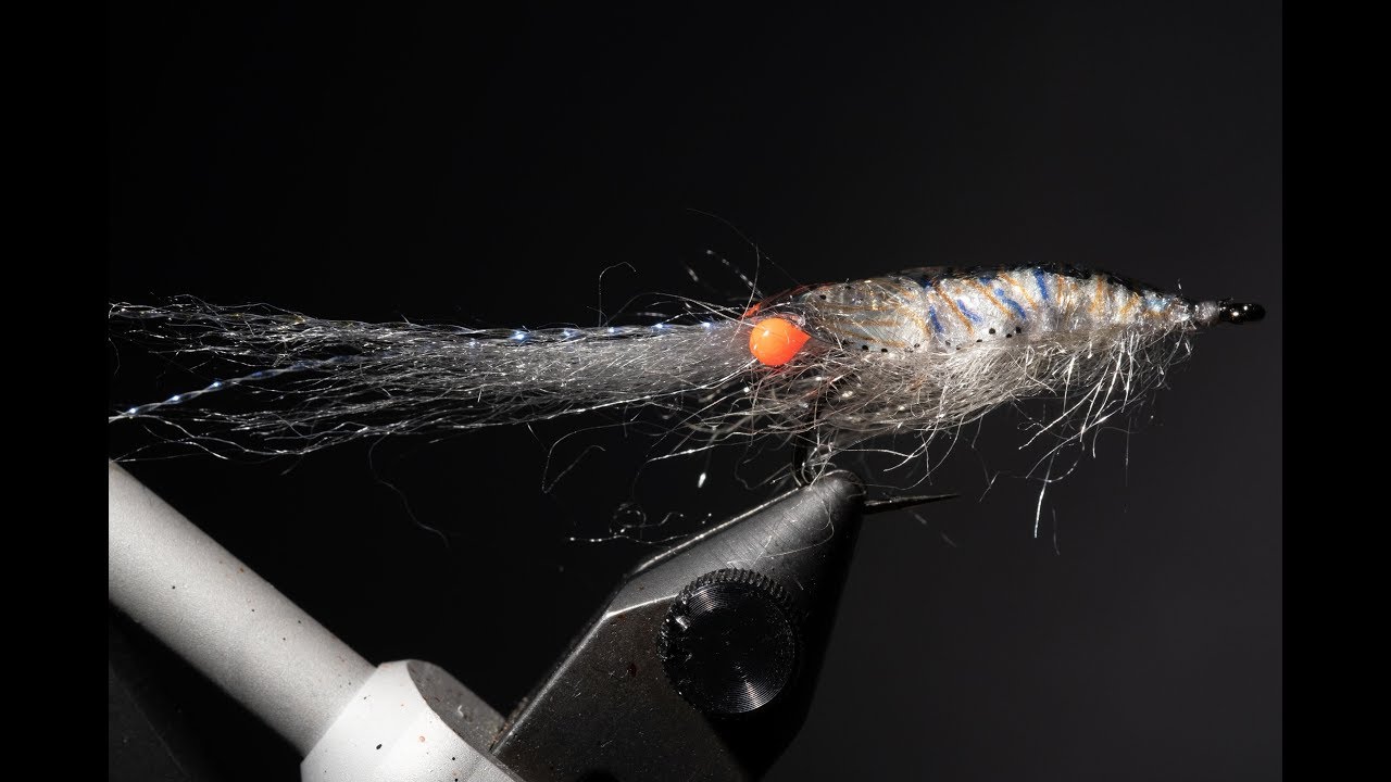 Fliegenbinden UV Garnelen Shrimp Fliege für Meerforelle Meerforellenfliege