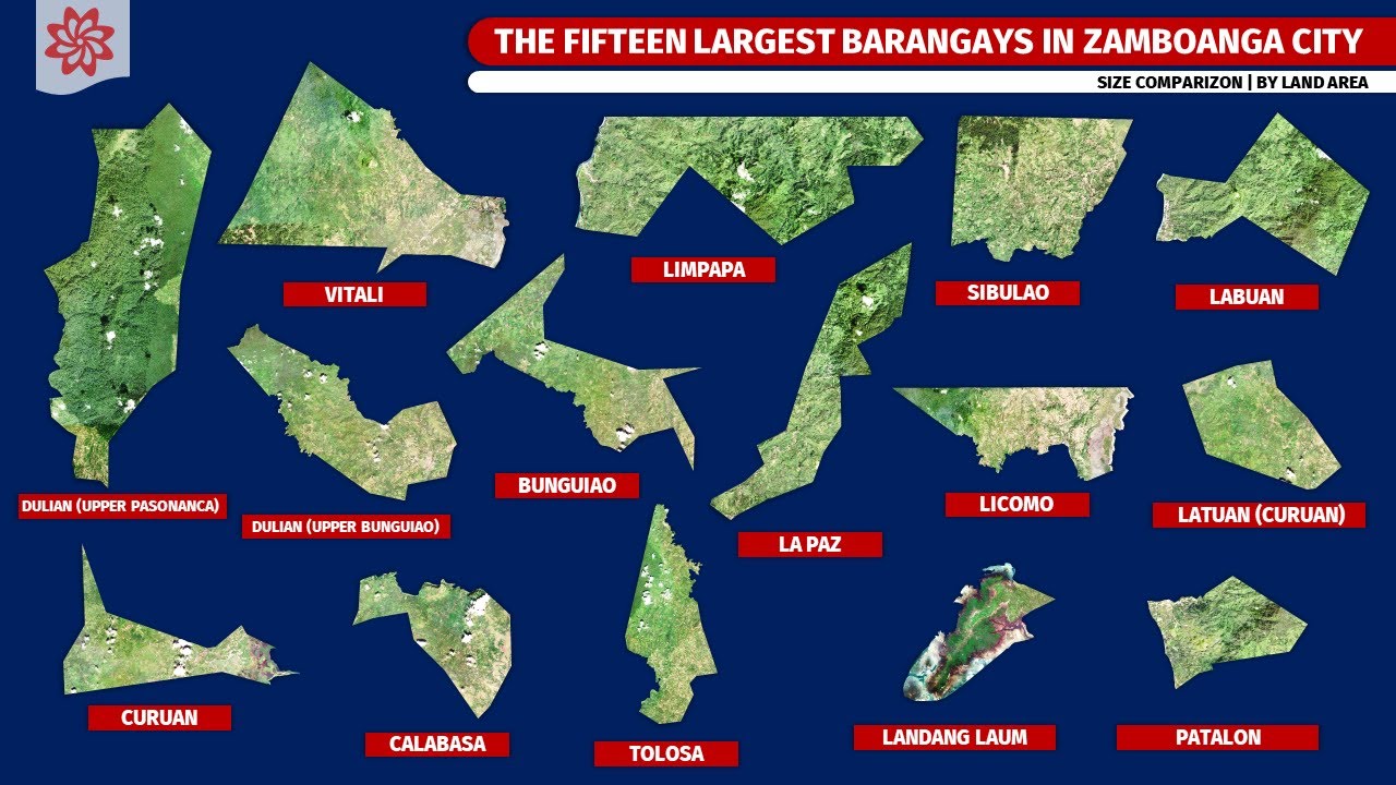 The 15 Largest Barangays in Zamboanga City by Land Area | JKMA