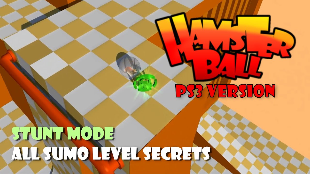 Hamsterball (PS3) - Stunt Mode ALL SUMO LEVEL SECRETS