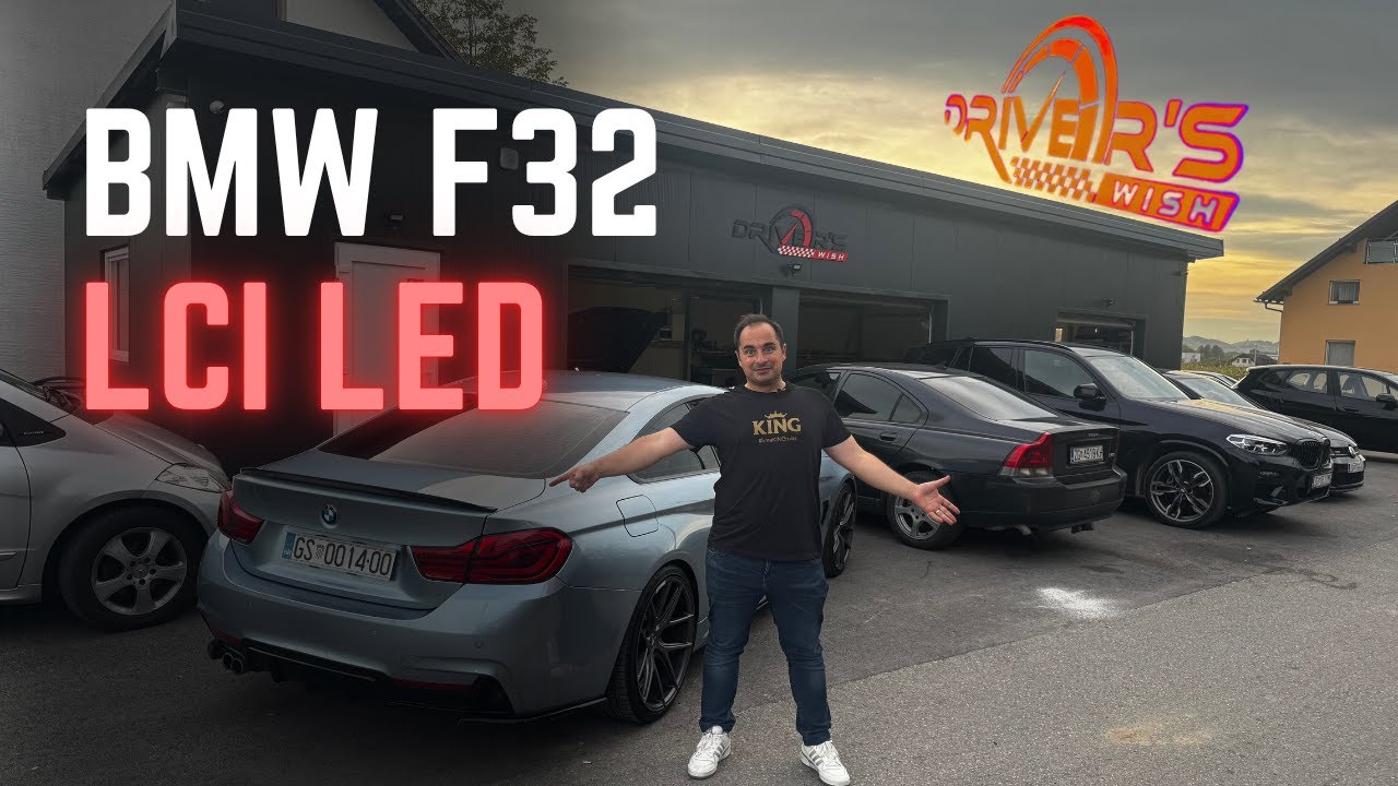 BMW F32 LED stop svjetla - Drivers Wish Retrofit