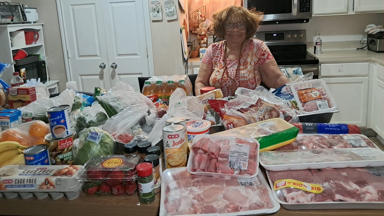 Огромная закупка продуктов в H-E-B JoeVs!!! 175 долларов