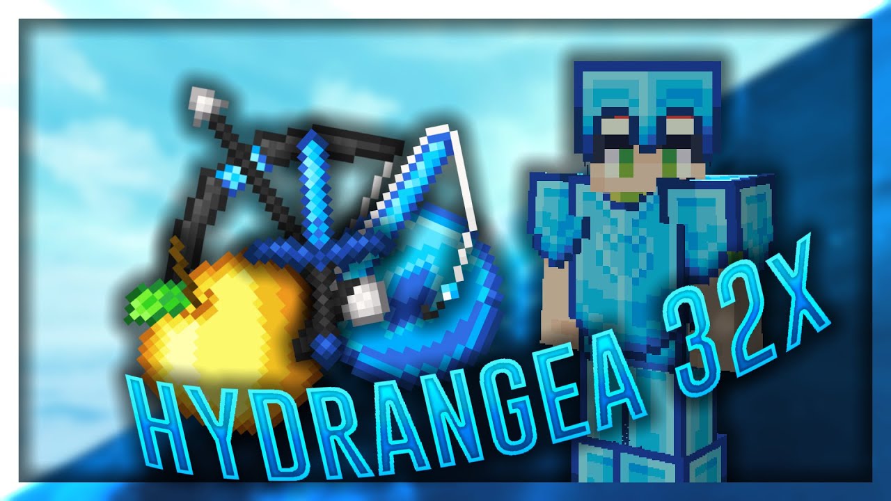 💙Hydrangea 32x💙 - Pack Release (1.7/1.8) [@RandomJedi 1k]