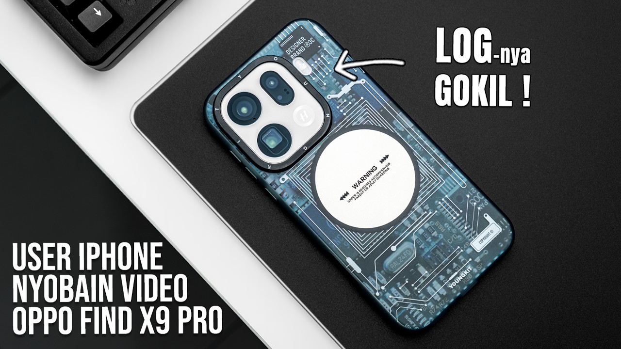 JANGAN beli IPHONE dulu! sebelum liat hasil VIDEO OPPO Find X9 Pro Ini