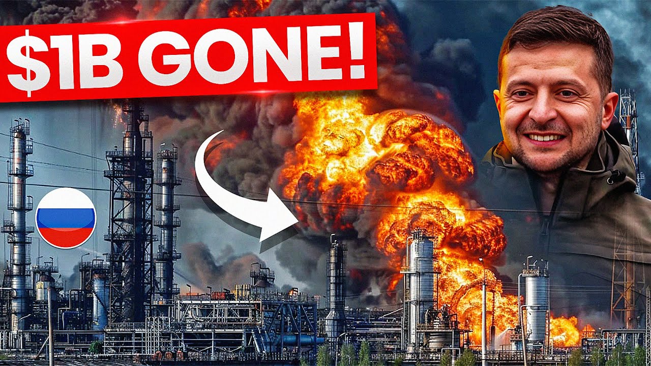 Russia&rsquo;s $1 Billion Chemical Factory Crushed in Minutes by Ukraine!
