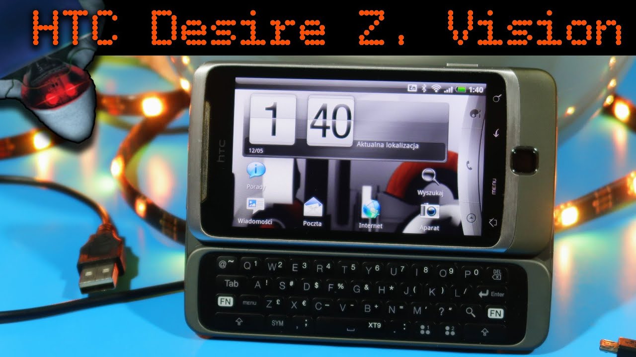 Takich smartfonów już się nie robi. HTC Desire Z. Vision, nie Vizard :D