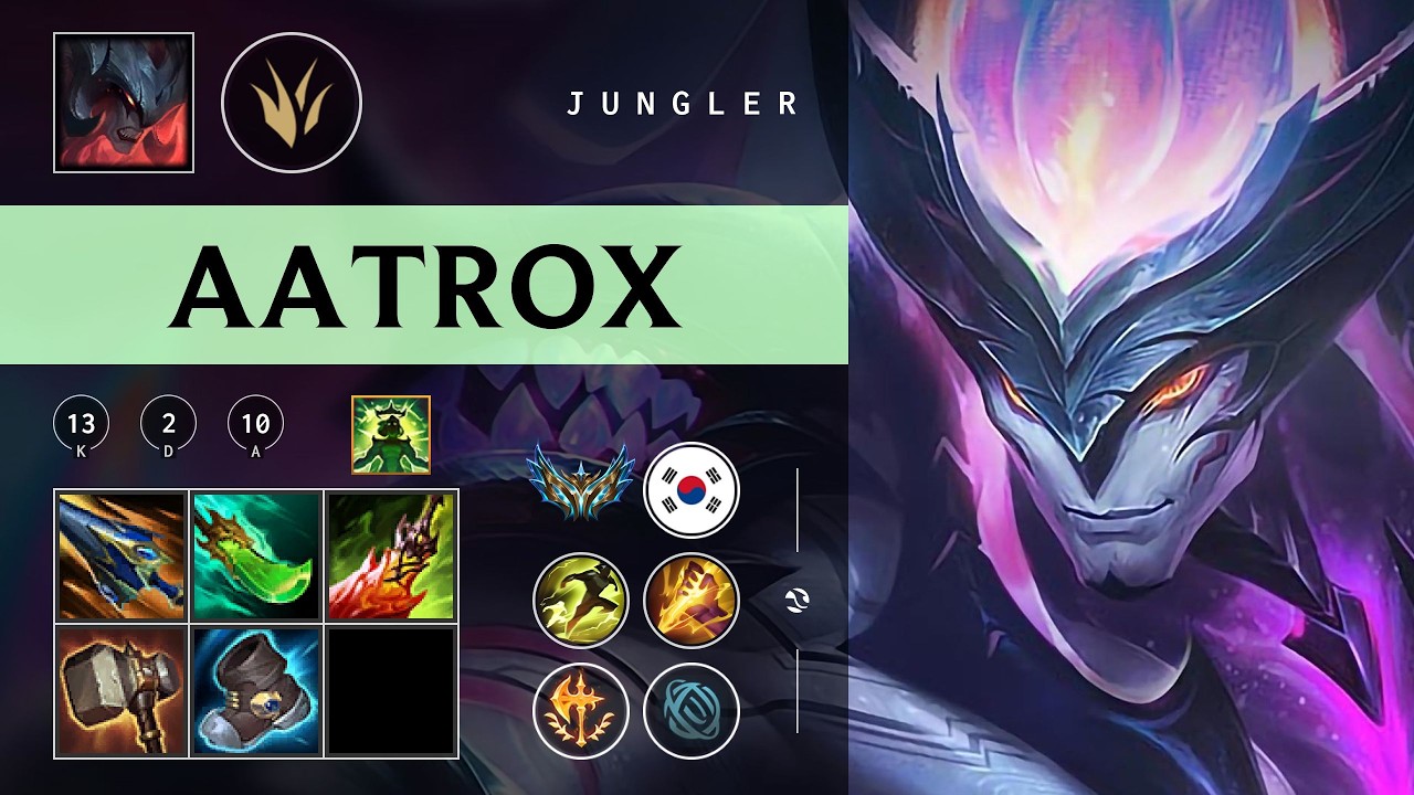 Aatrox Jungle vs Jarvan IV - KR Challenger Patch 26.05