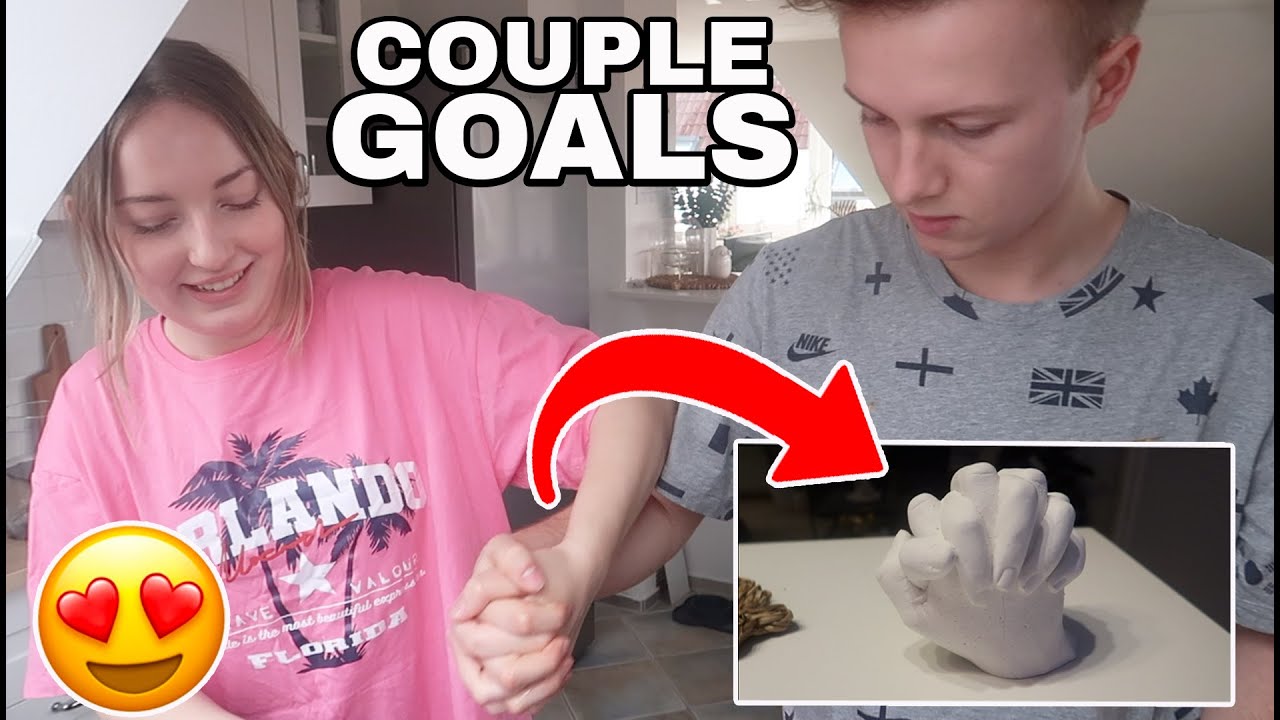COUPLE GOALS! Wir machen einen GEMEINSAMEN HANDABDRUCK😍