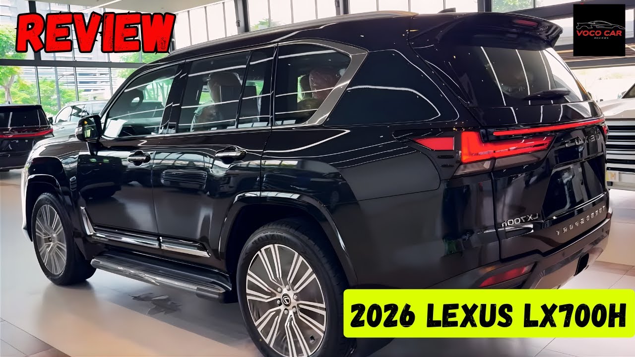 2026 Lexus LX700h – Better Than Range Rover? Full Interior & Exterior Review