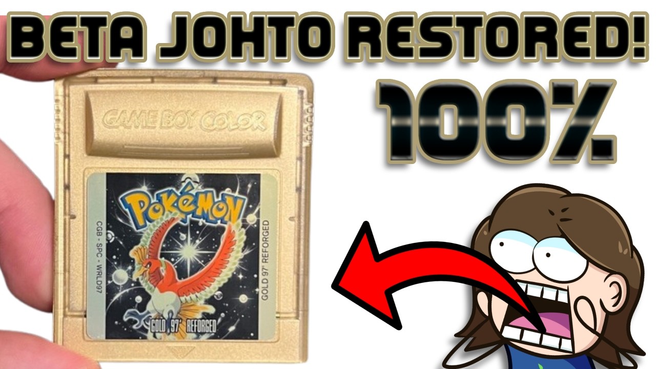 I 100%ed Pokemon's CANCELLED Generation 2, Gold 1997 Reforged! (Using RetroAchievements)