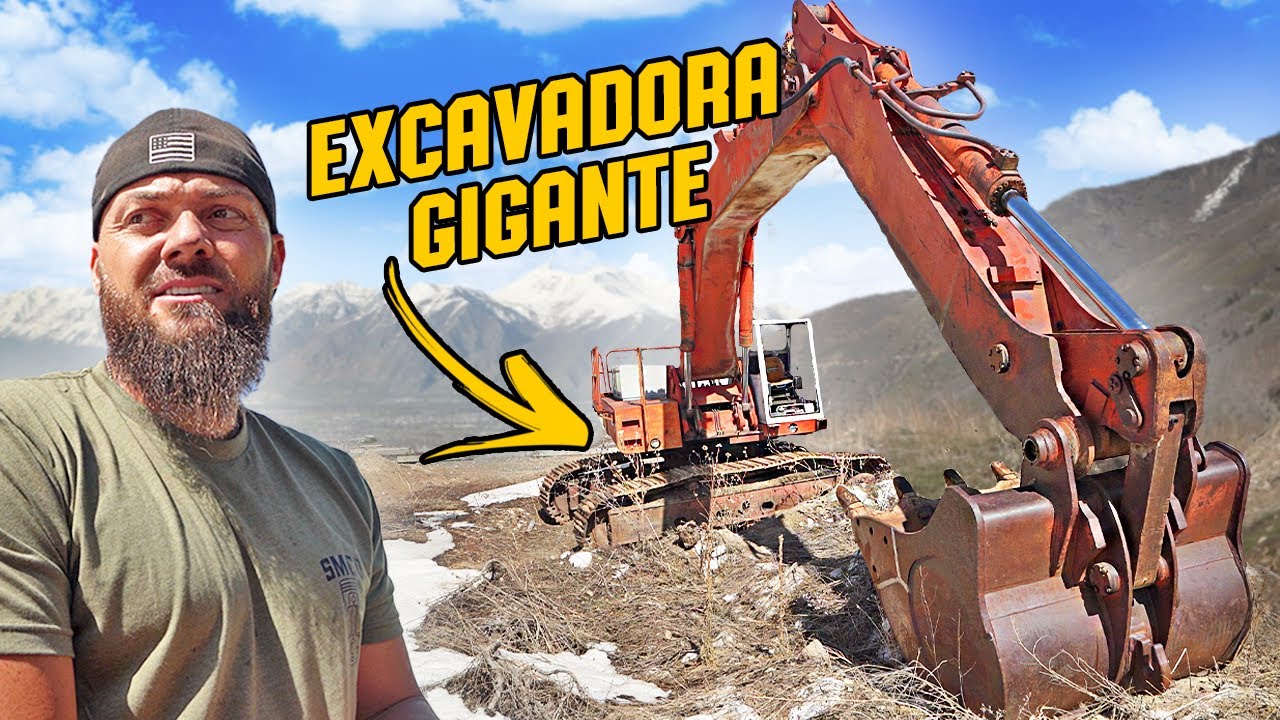 RESCATAMOS UNA EXCAVADORA GIGANTE!!!