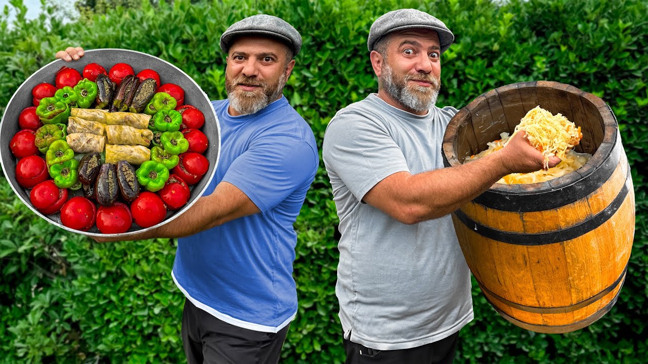 ¡El Sabor de Estas Dolmas es Increíble! 🥬🔥 Receta Casera