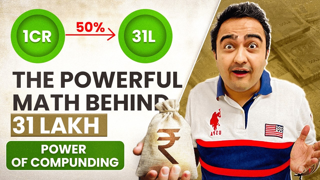 Why 31 Lakh is Half of 1 crore (not 50 lakh) | The Power of compounding