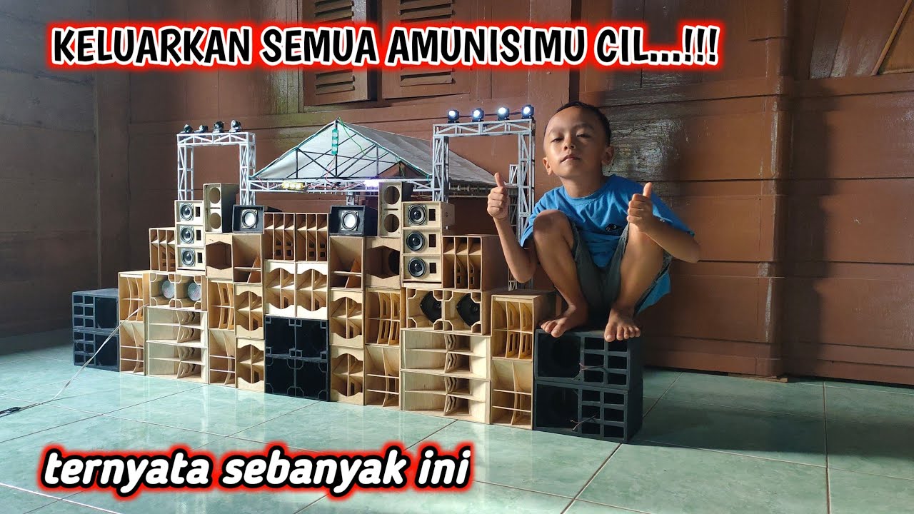 KELUAR GUDANG...CHALLENGE SI BOCIL BUAT LOADING SEMUA SOUND HOREG DARI GUDANG#horeg#ceksound