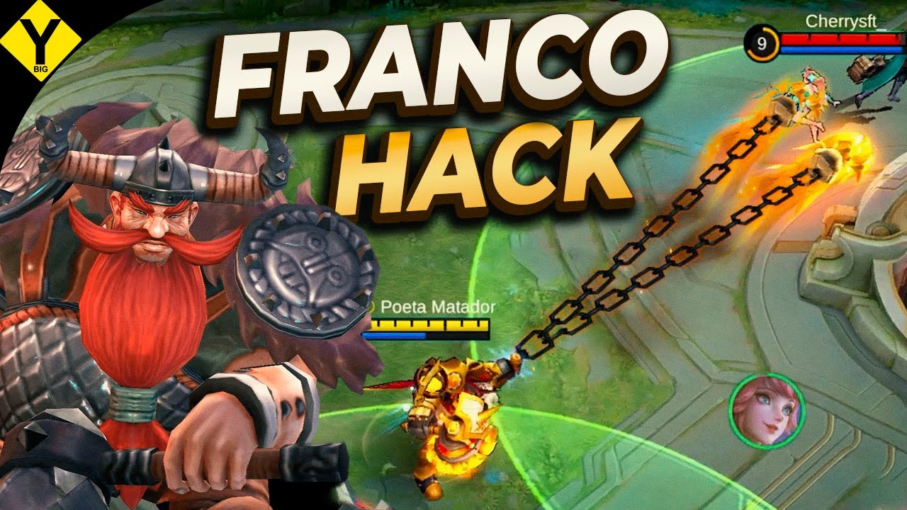 ATIVEI O HACK E JOGUEI DE FRANCO NA RANQUEADA | Mobile Legends