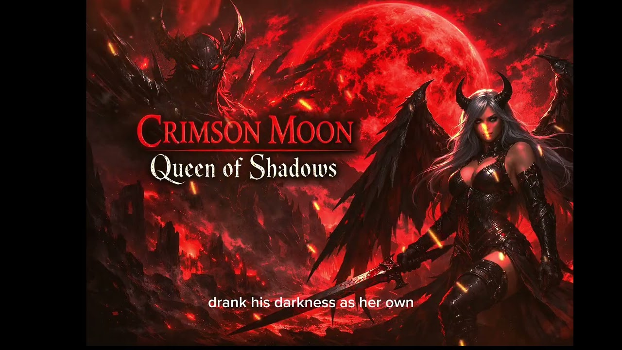 Crimson Moon – Queen of Shadows | Dark Emotional Slow Rock