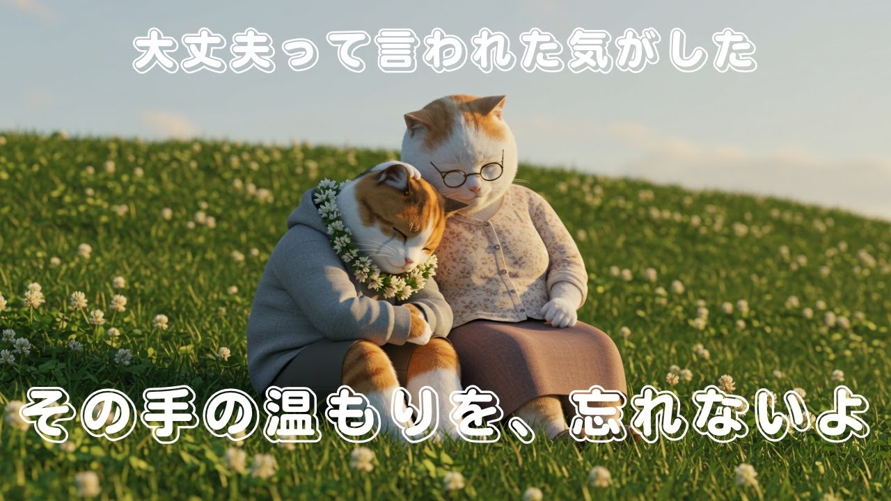 【感動/泣ける猫物語】大丈夫って言われた気がした――その手の温もりを、忘れないよ。