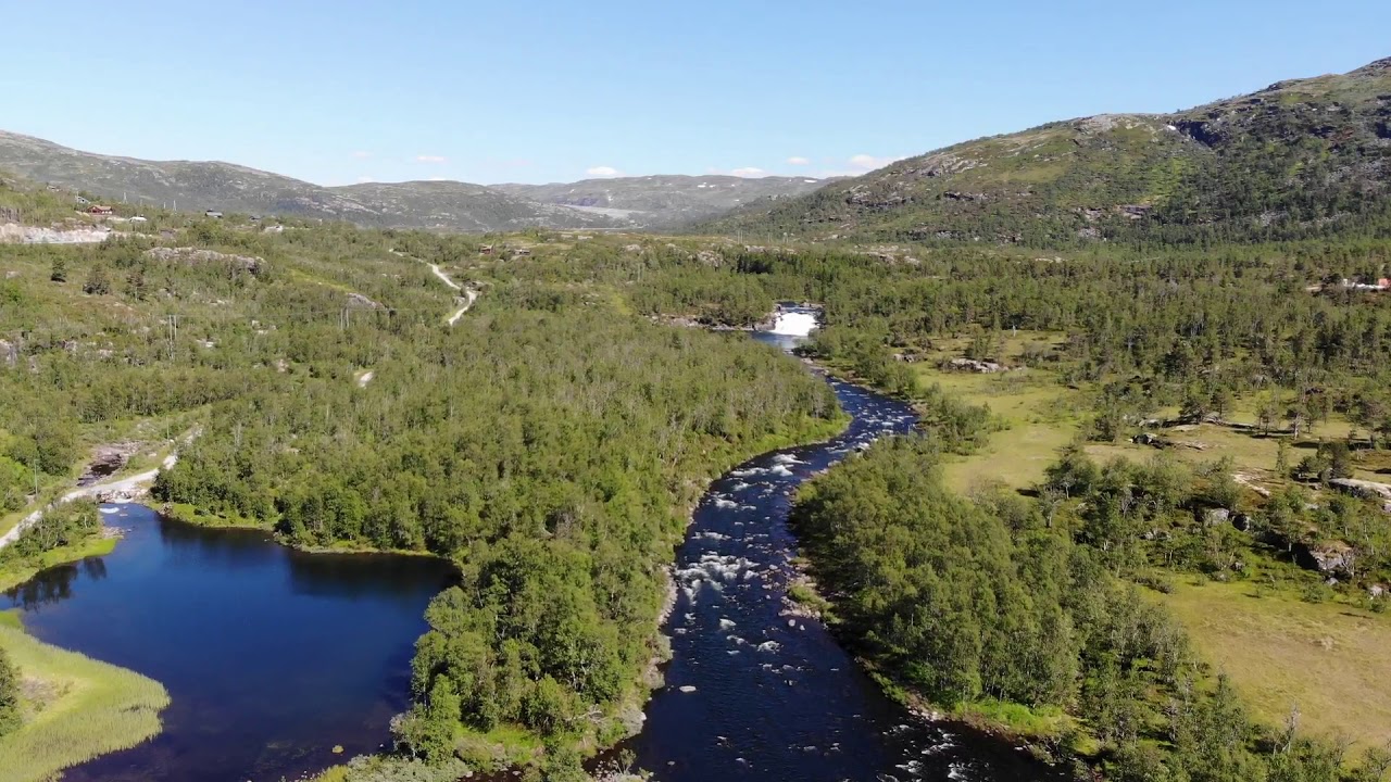 Hytten v&aring;r (Our cabin) DJI Mavic Air footage