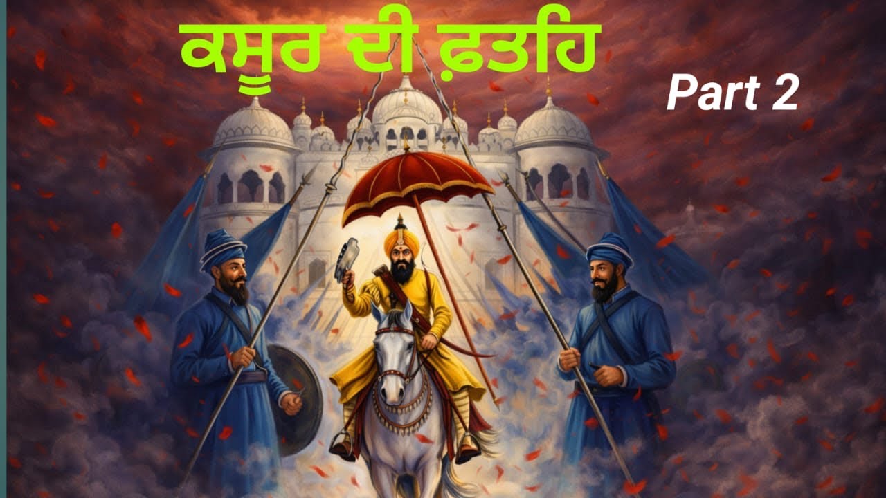 ਕਸੂਰ ਦੀ ਫਤਿਹ Part-2 | Hari Singh Nalwa |Maharaja Ranjit Singh Ji Battle of Kasur | 