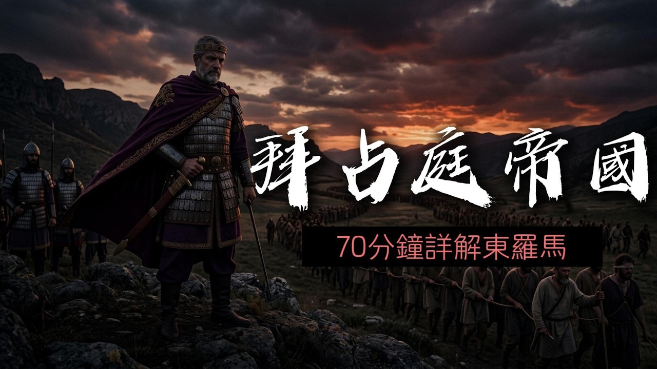 一口氣看透拜占庭帝國！以一己之力給西方文明續命1100年