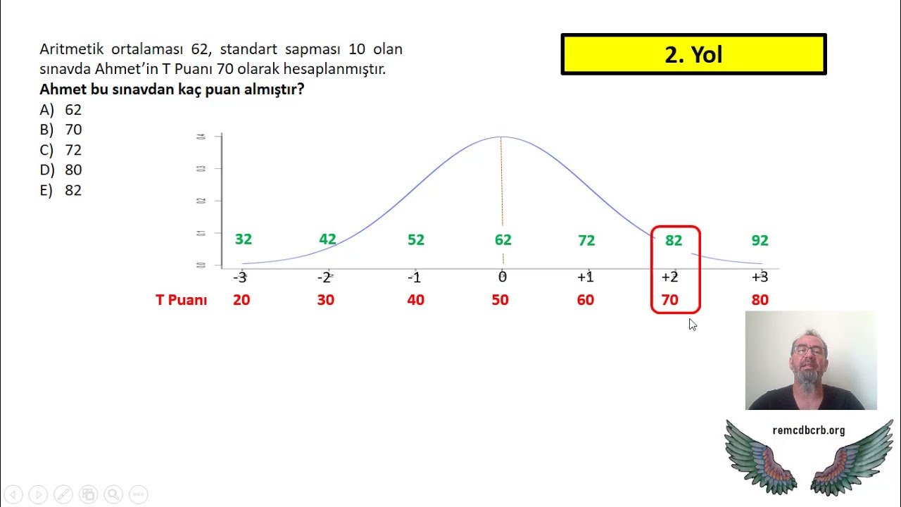 ÖD050 - PS01 - Dağılımlar ve Standart Puanlar İle İlgili Soru Çözümleri