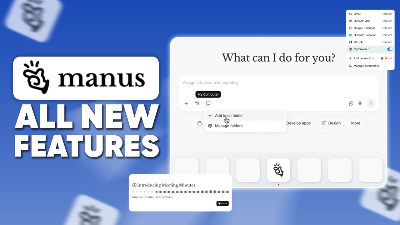 Обзор Manus AI | Все новые функции 2026 года!