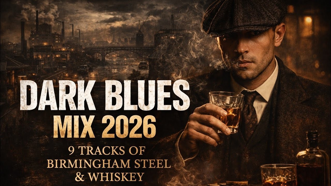 Dark Blues Mix 2026 | 9 Tracks of Birmingham Steel & Whiskey (Full Album)