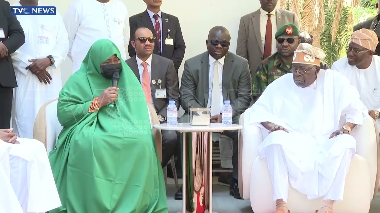 President Tinubu Visits Aisha Buhari, Family In Kaduna