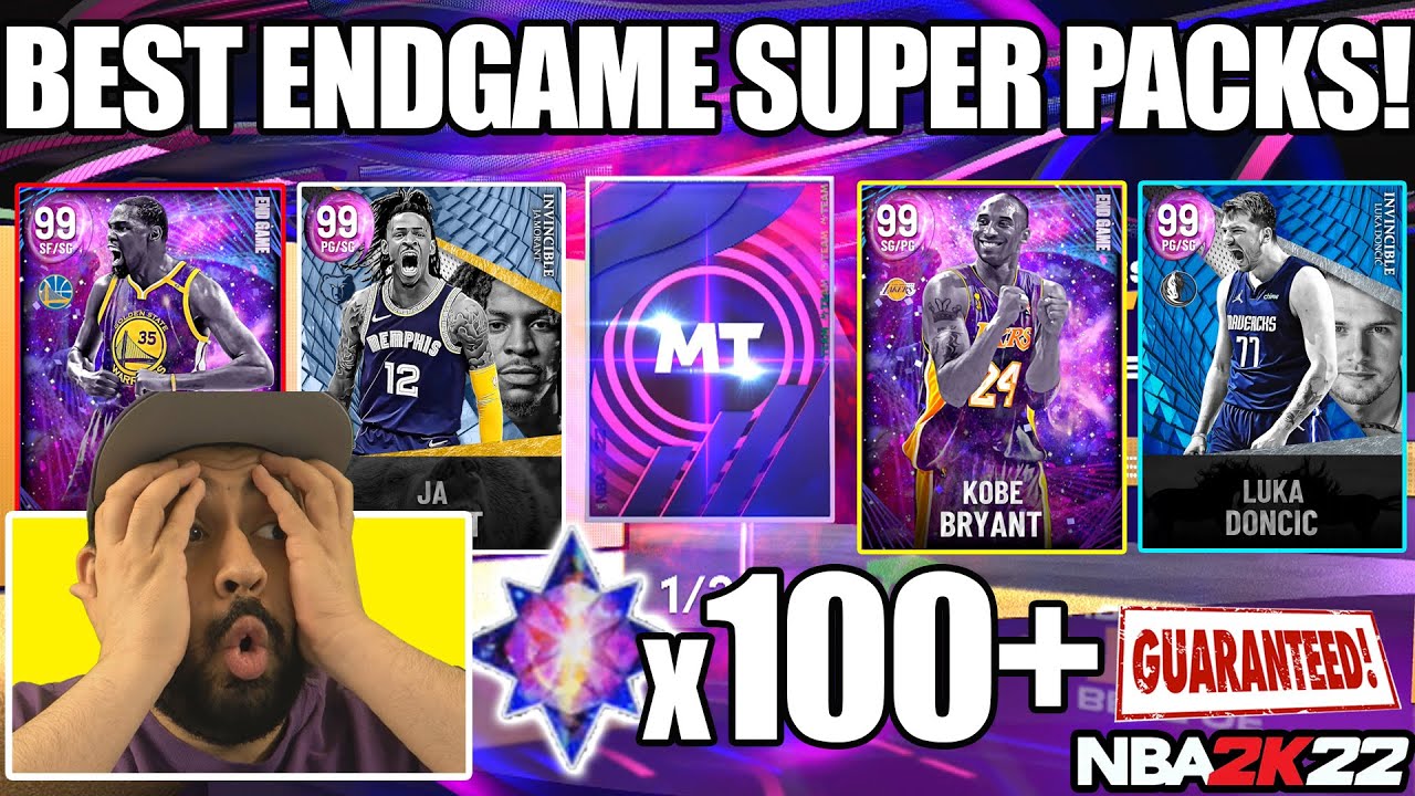 I PULLED THE IMPOSSIBLE! *NEW* ENDGAME SUPER PACKS JUICED WITH DARK MATTERS! NBA 2K22 PACK OPENING