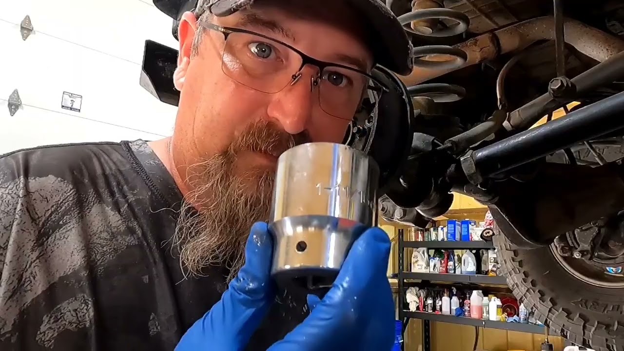 Jeep TJ rear axle and bearing replacement