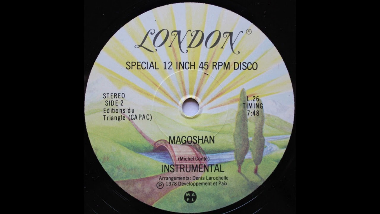 Michel Conte Et Compagnie ‎– Magoshan (Instrumental)