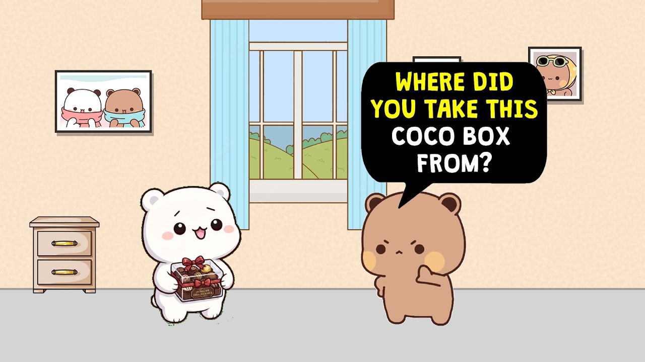 Milo freezes in shock 😱🍫 after seeing Kaan&rsquo;s secret chocolate box 😱 | BUBU DUDU | PEACH GOMA