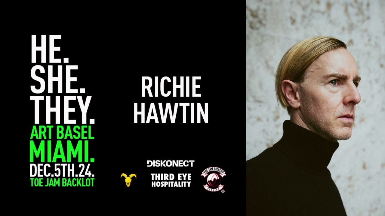 Richie Hawtin - Toejam Backlot - Miami, USA 05.12.2024