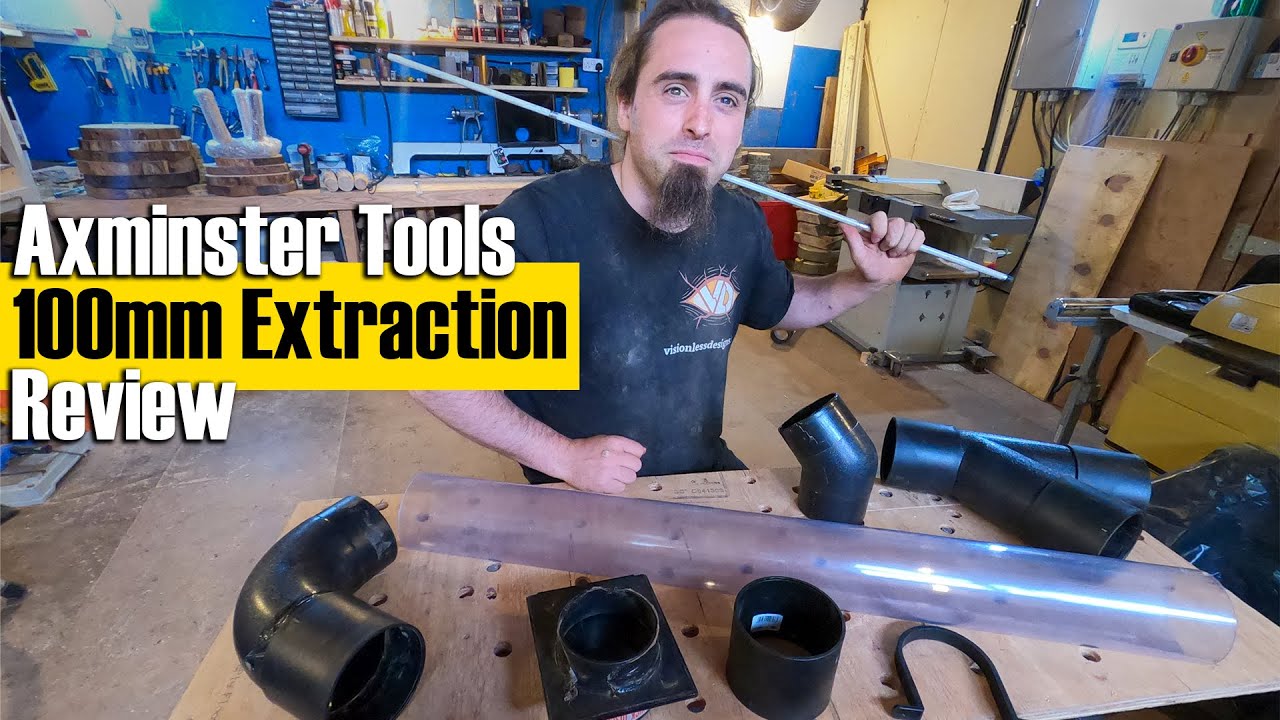 Review Of The Axminster Tools 100mm Dust Extraction Kit From A Blind Person's Perspective
