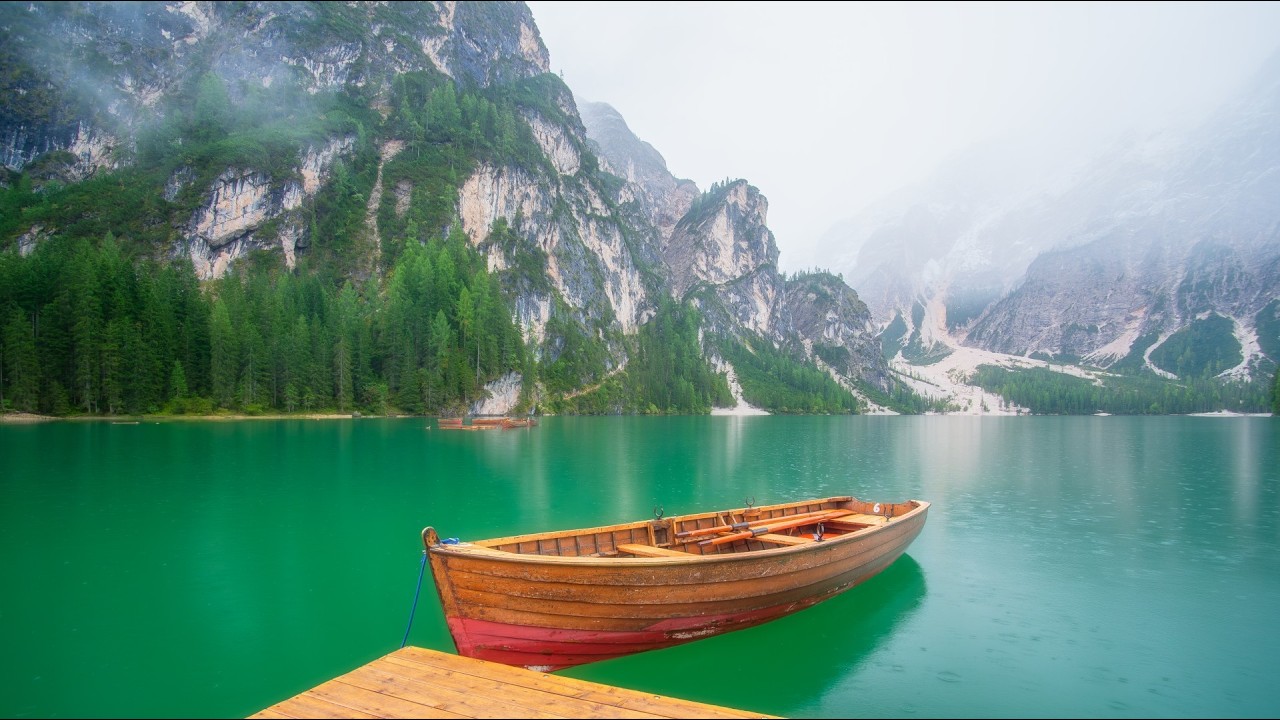 Lake Braies Timelapse   Hyperlapse