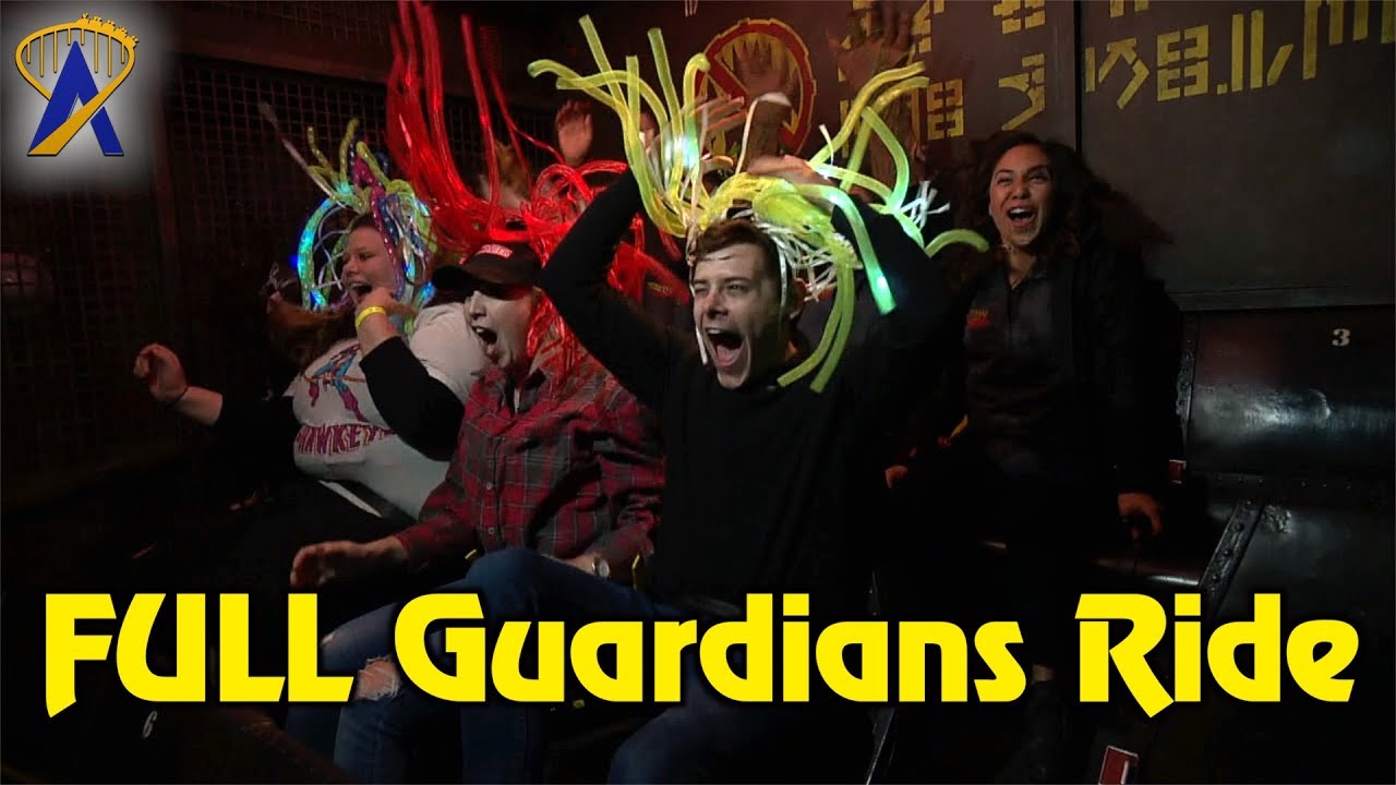 Full Ride - Guardians of the Galaxy - Mission: Breakout! at Disney California Adventure