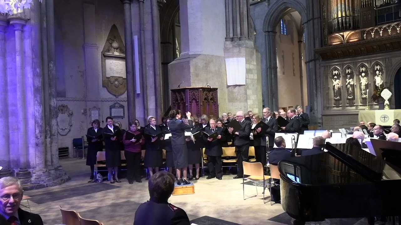 ChathamSA 150th Celebrations at Rochester Cathedral with General Brian Peddle
