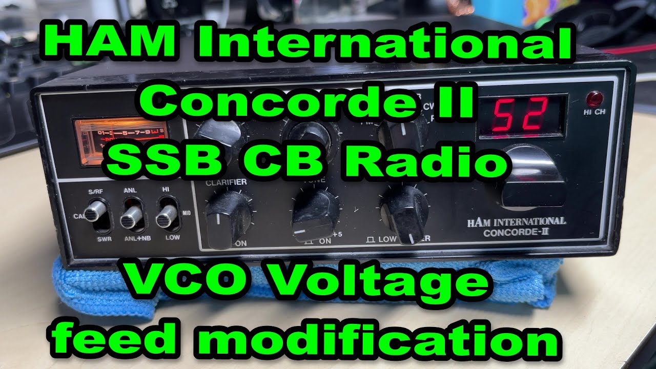 EP 101 - HAM International Concorde 2 - VCO Voltage feed mod.