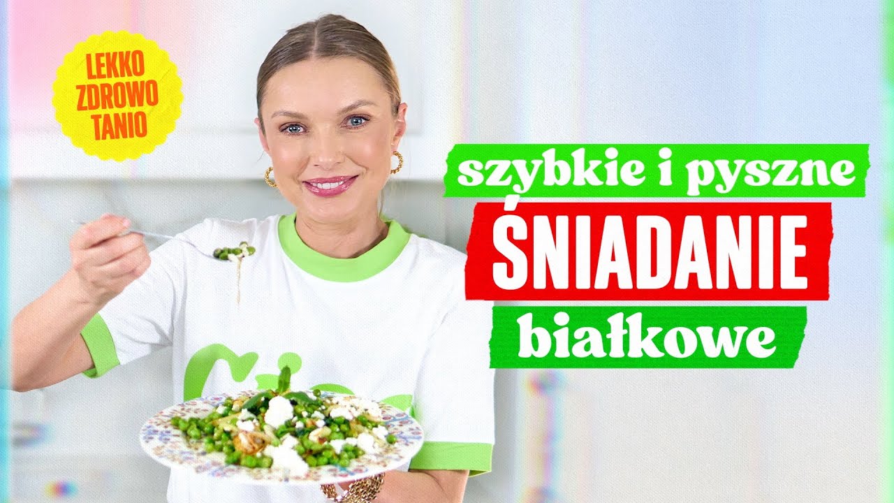 SAŁATKA z GROSZKIEM, BIAŁYM SEREM i SZPINAKIEM