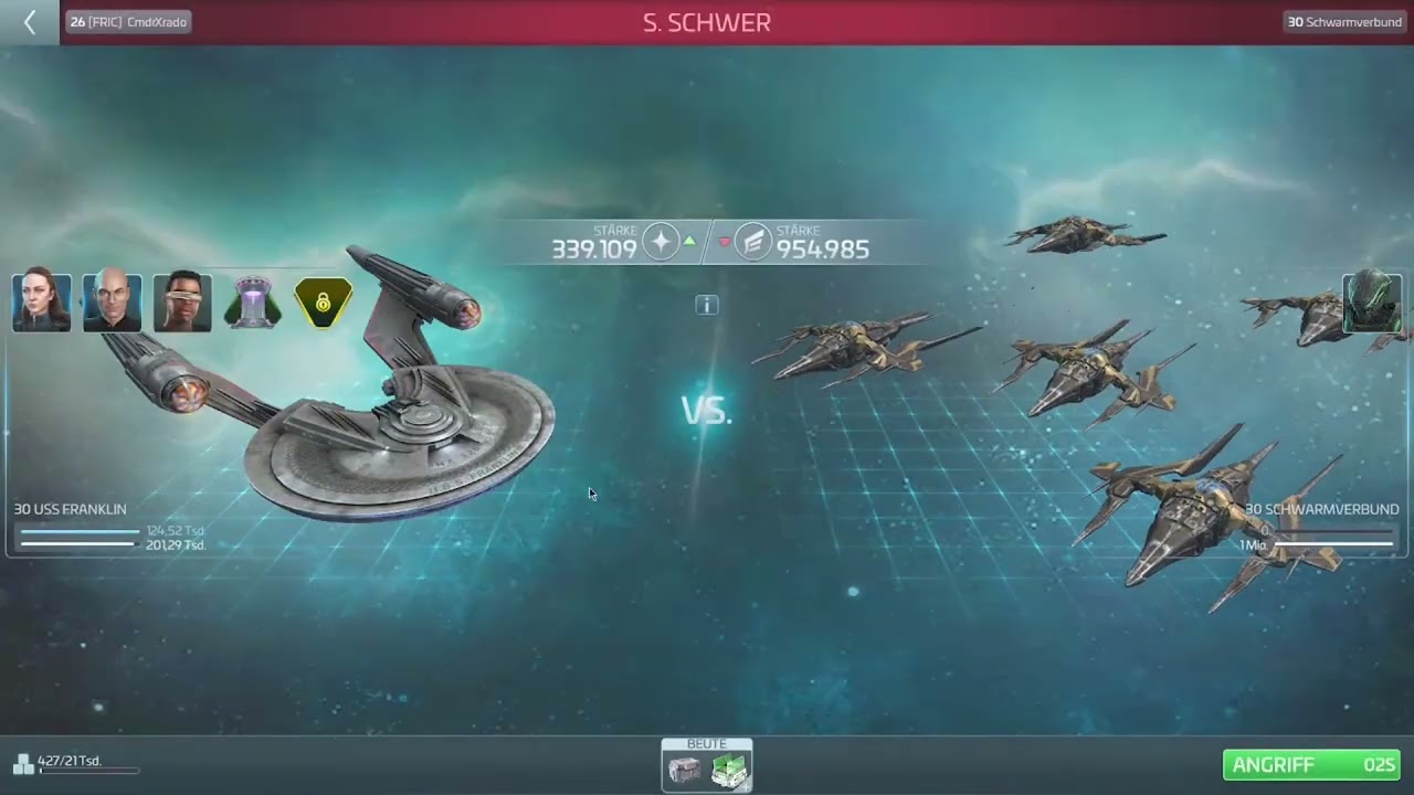 Star Trek Fleet Command - 442 Davor müssen wir noch die Schwarmquest annehmen