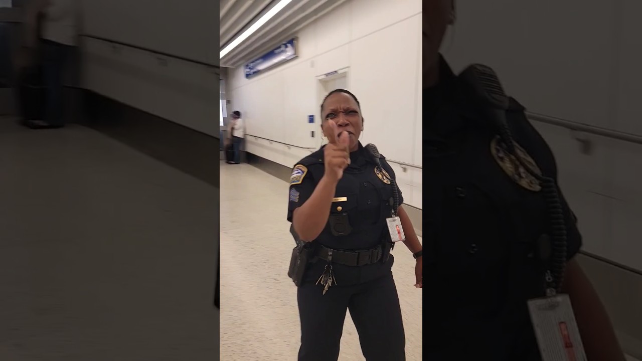 LAX airport police Beautiful female cops