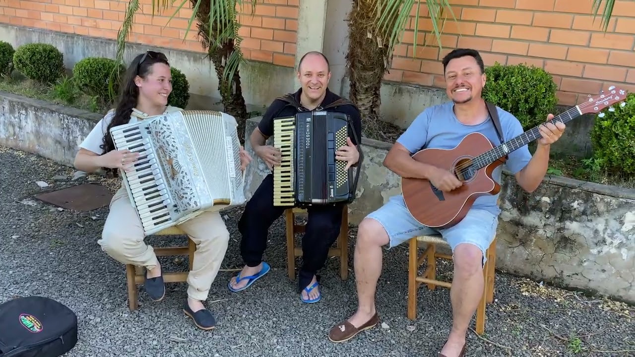 DUETO DE GAITA | MISSIONEIRO TIO BILIA (Marcelinho - Grupo Minuano) | Thamiris Morais gaiteira