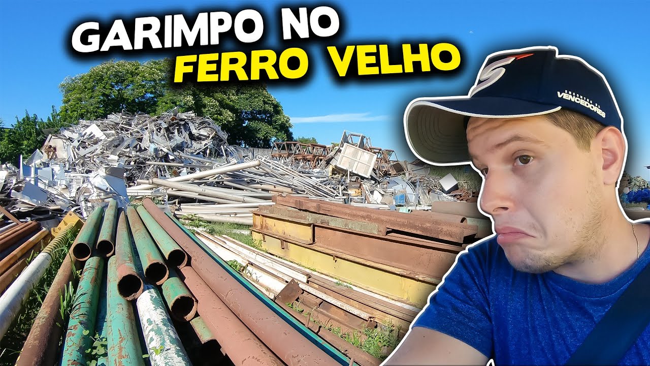 GARIMPO DE PE&Ccedil;AS NO FERRO VELHO PARA O GALP&Atilde;O