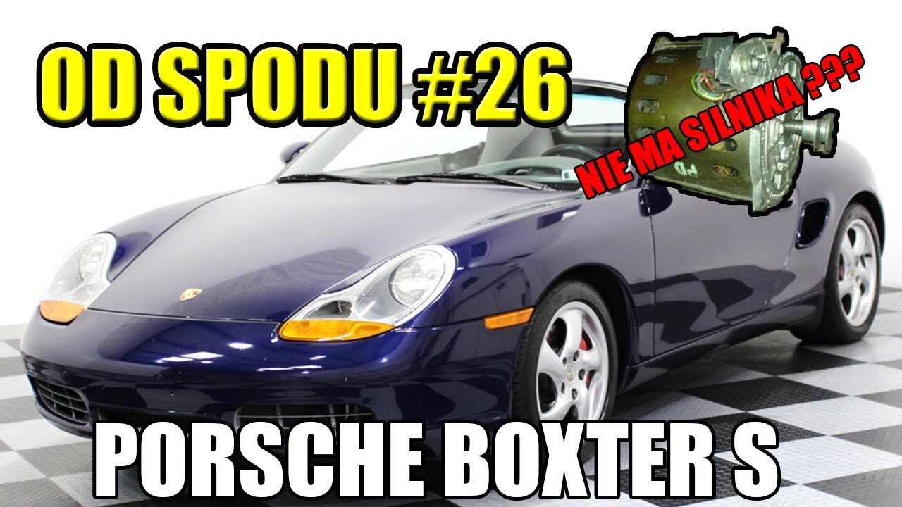 OD SPODU #26 NA PODNOŚNIKU PORSCHE BOXSTER, SUPERKAR DLA LUDU
