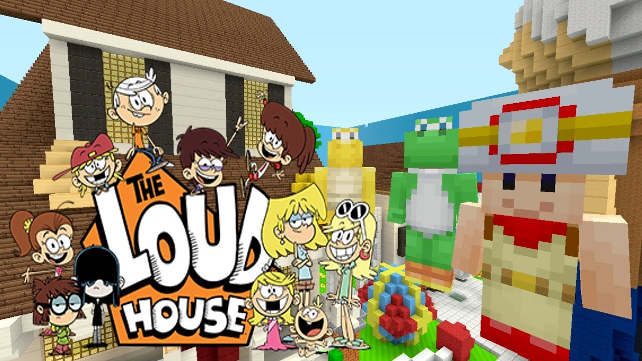 Minecraft Switch - Mario Hide and Seek - The Loud House [8]