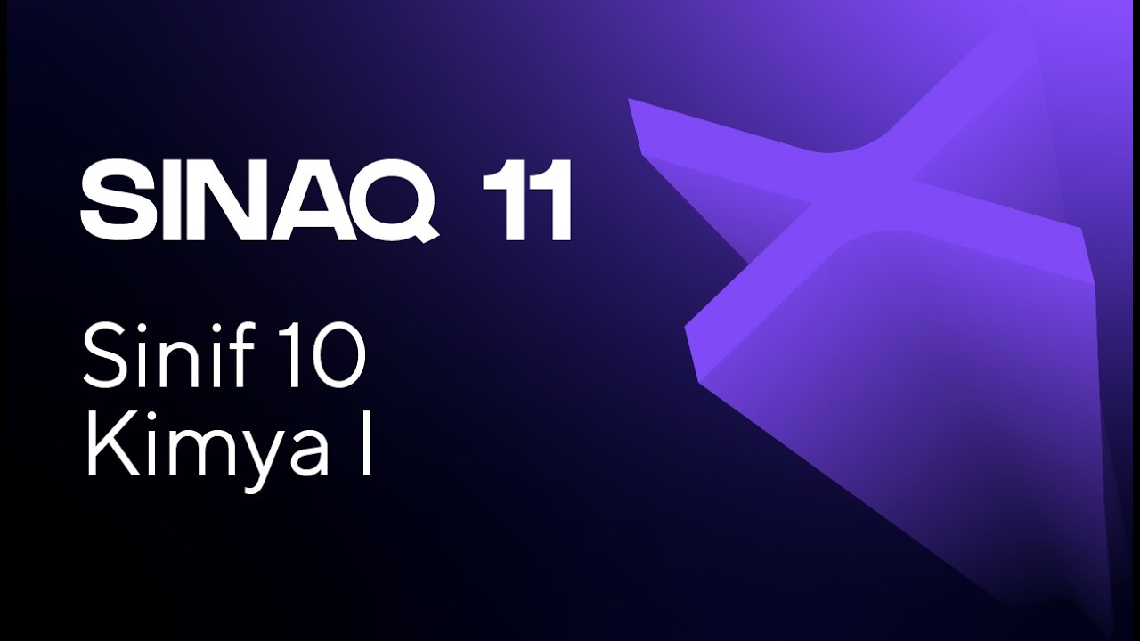 Kimya I 10-cu sinif   Güvən Sınaq 11 Qrup fənləri üzrə