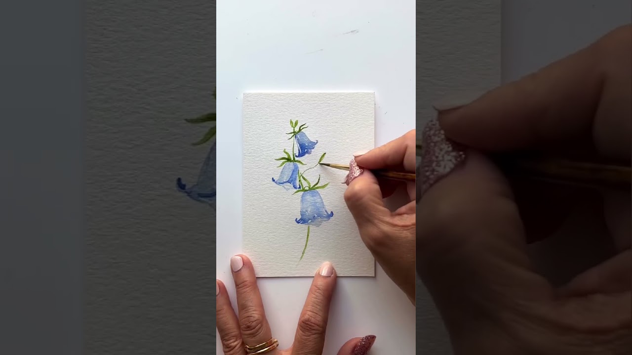 Paint Bluebells
