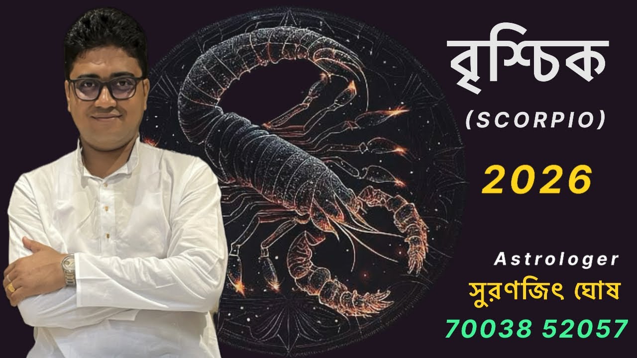 বৃশ্চিক রাশির ২০২৬ সাল কেমন কাটবে।জেনে নিন আজই।