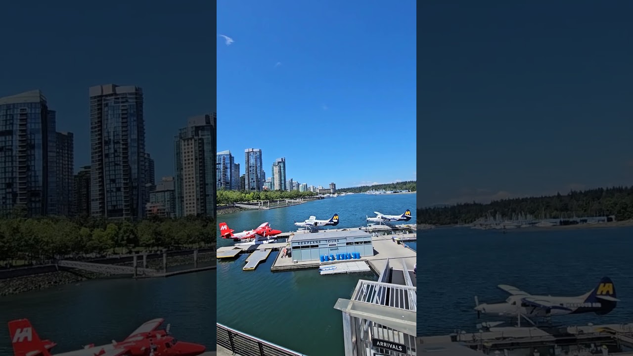 #traveling #gorgeous #views #seaplane #vancouver